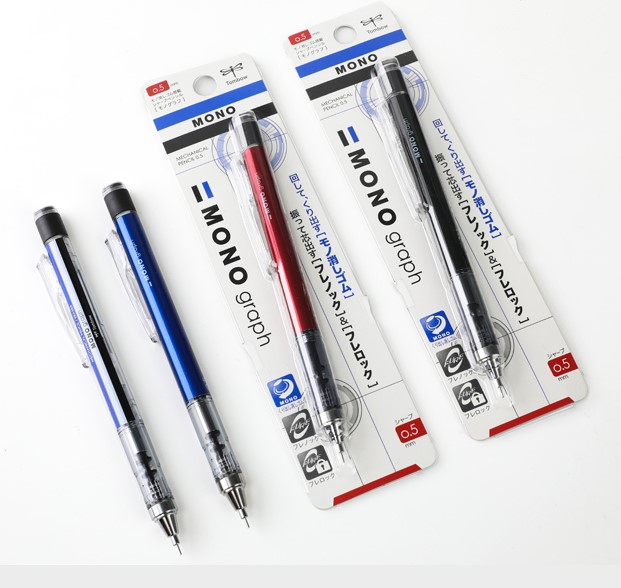 Bút Chì Bấm - Chì Lắc Mono Graph TOMBOW Nhật Bản