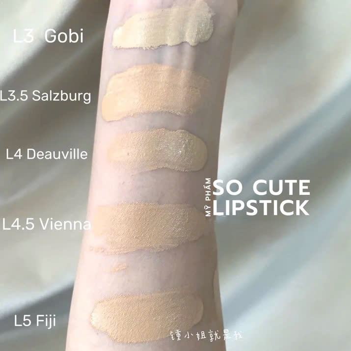 Socute 5ml/10ml- Kem nền NA Light Reflecting Foundation 30ml Màu Light 2,3,4,5