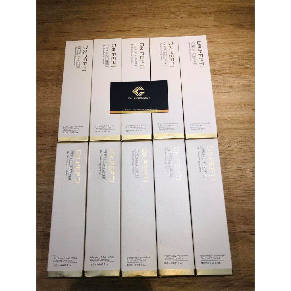 Nước hoa hồng dưỡng ẩm Toner Dr.Pepti Centella