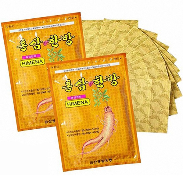 [HCM]Cao Dán Hồng Sâm HIMENA Hàn Quốc Túi 20 miếng