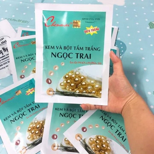 KEM TẮM TRẮNG CÁT SIÊU TRẮNG NGỌC TRAI