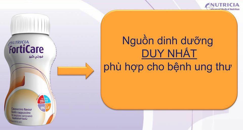 Sữa Forticare vị cam chanh ( lốc 4 chai)