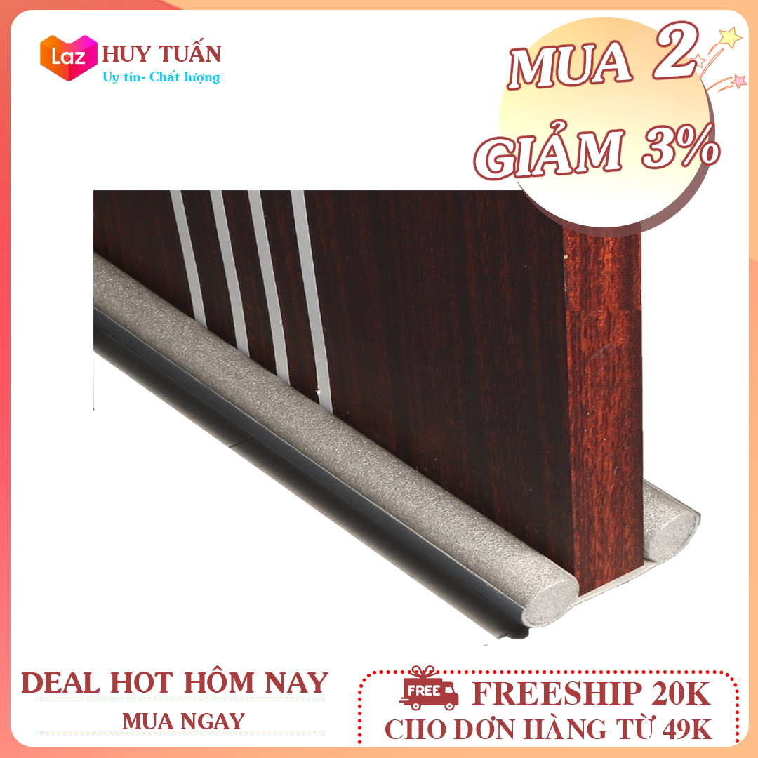 Nẹp xốp chặn khe cửa, Nẹp khe cưa ngăn gió lùa - côn trùng, Nẹp xốp ngăn gió - côn trùng (NCC06) - Huy Tuấn