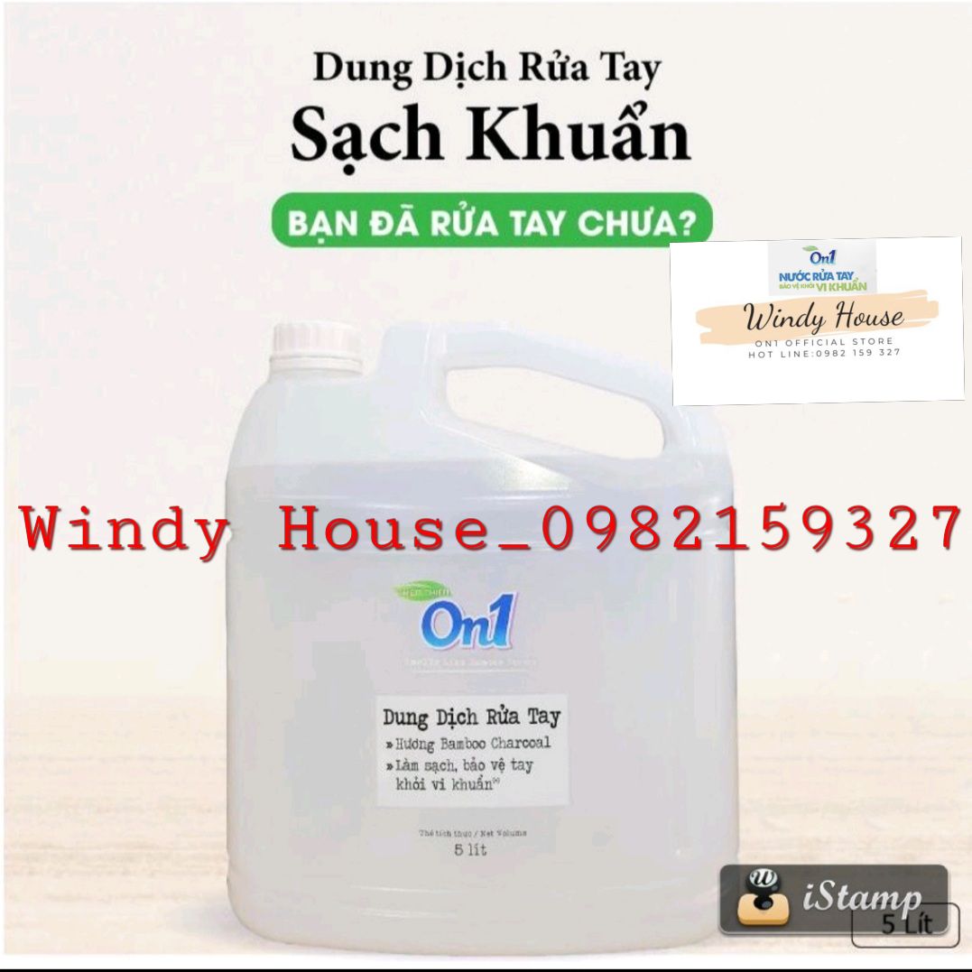 Combo 3 Can Dung Dịch Rửa Tay Khô On1 5L