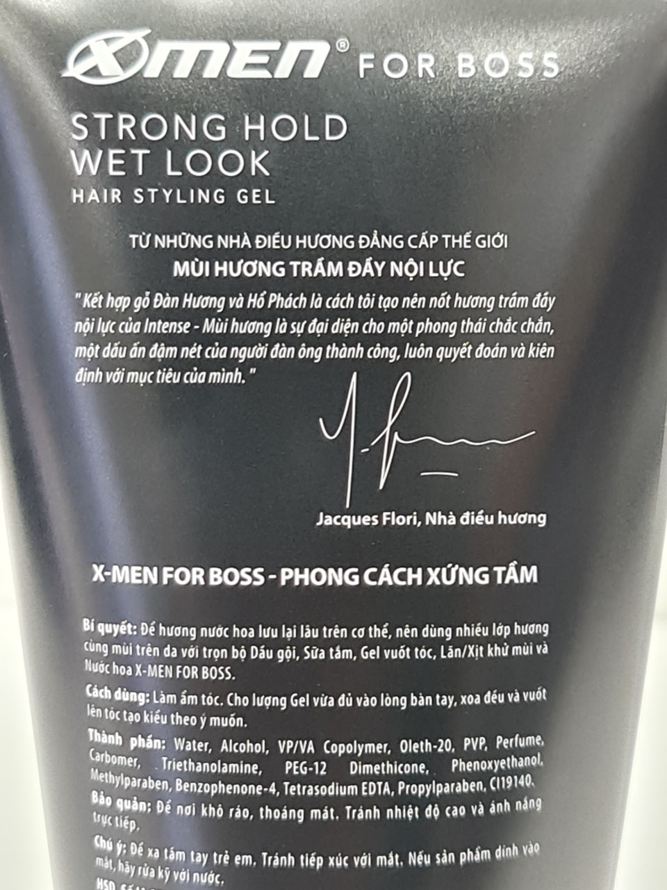 Gel Vuốt Tóc Giữ Nếp Xmen For Boss 150g
