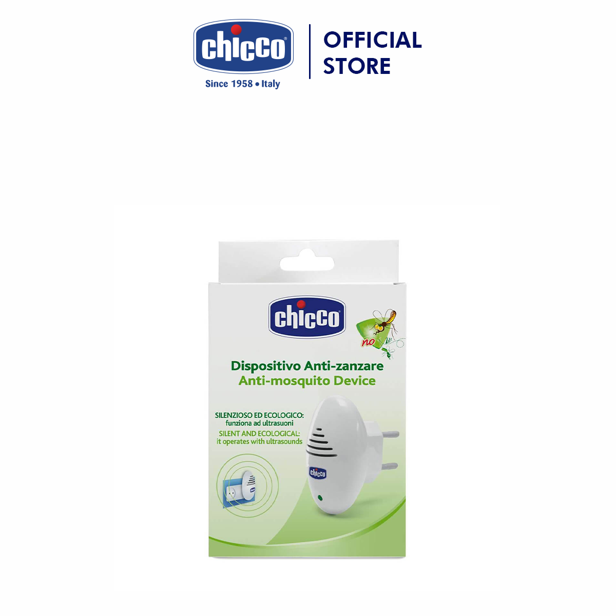Máy đuổi muỗi bằng sóng siêu âm Chicco