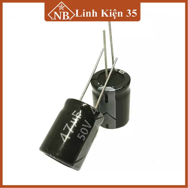 Combo 20 tụ hóa phân cực 50V đủ giá trị 0.1uF- 470uF