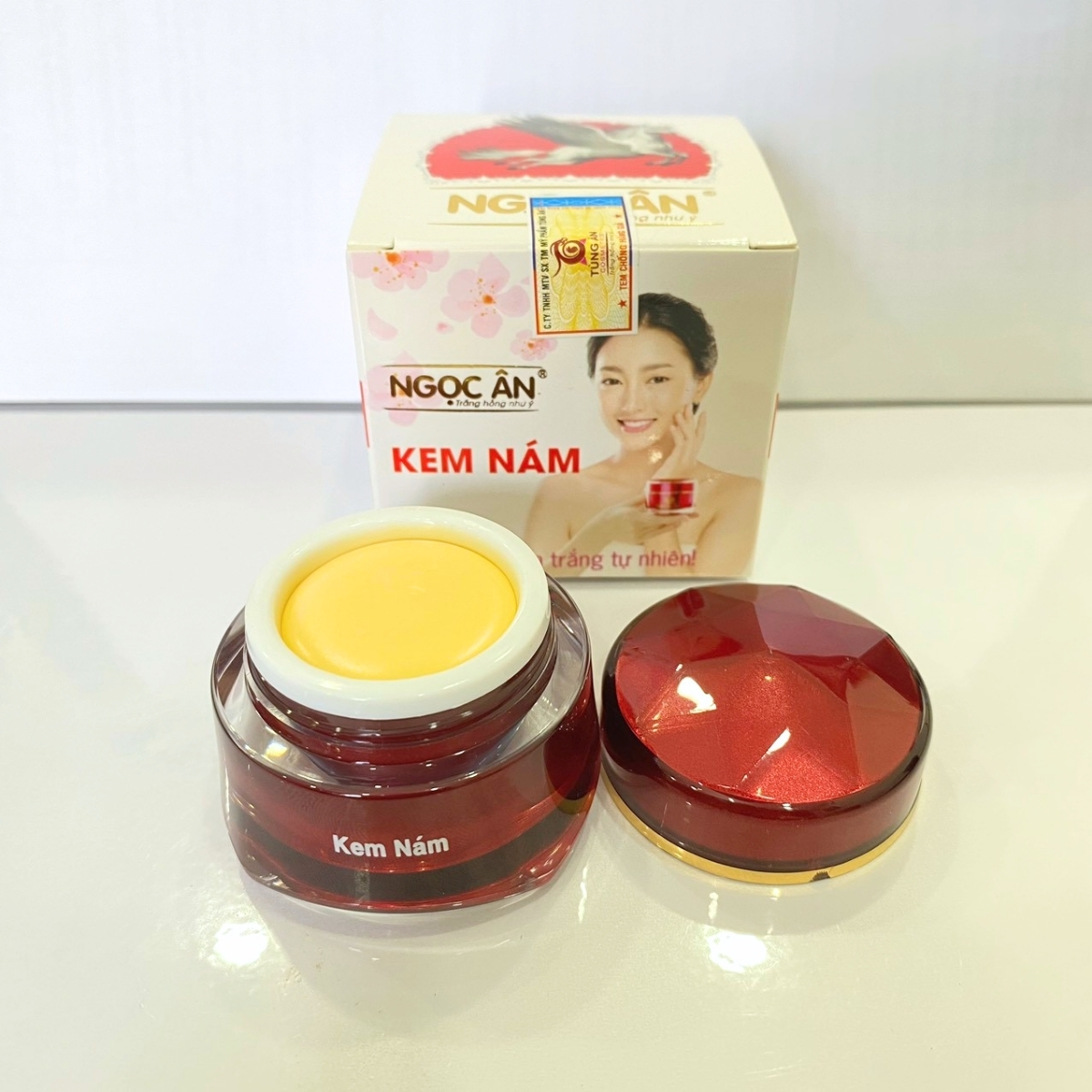 [Mẫu Mới 2025] Kem Hỗ Trợ Ngừa Nám Ngọc Ân (10g) - Tùng Ân Cosmetics chính hãng