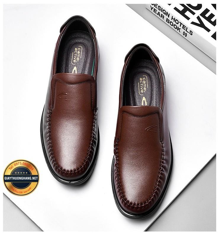 Giày da lười, giày tây CamelActive 2019, Mã BC19567