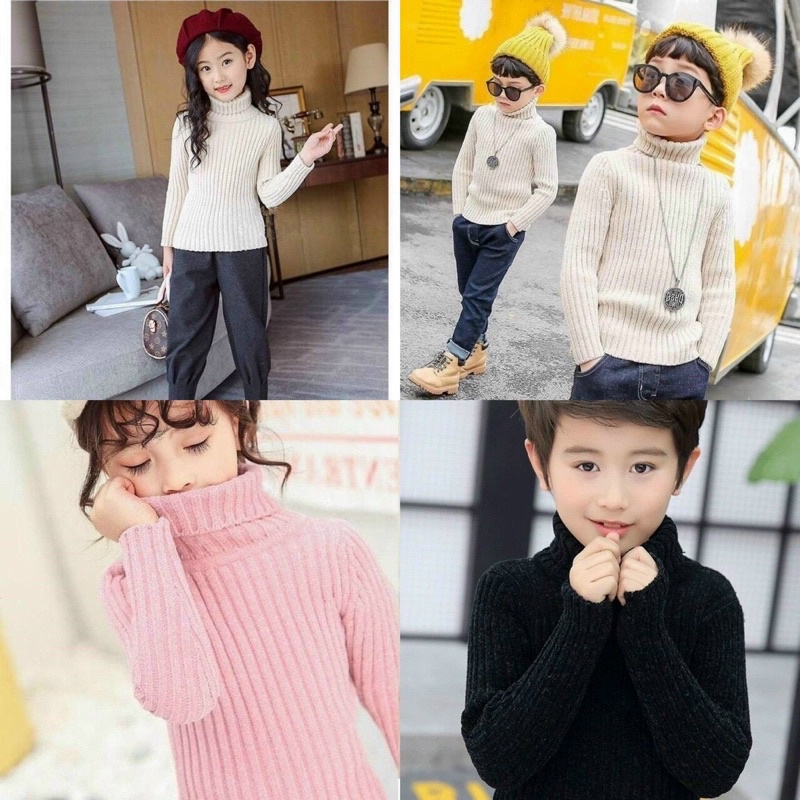 áo len nhung cổ lọ siêu cao cấp size 10-40kg