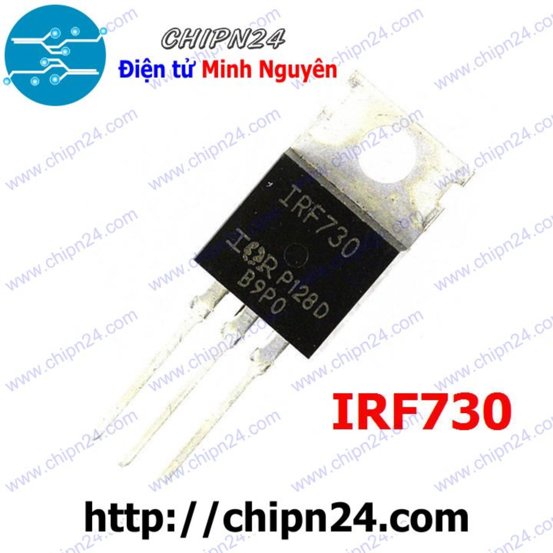 Mosfet irf730 to-220 5.5a 400v kênh n