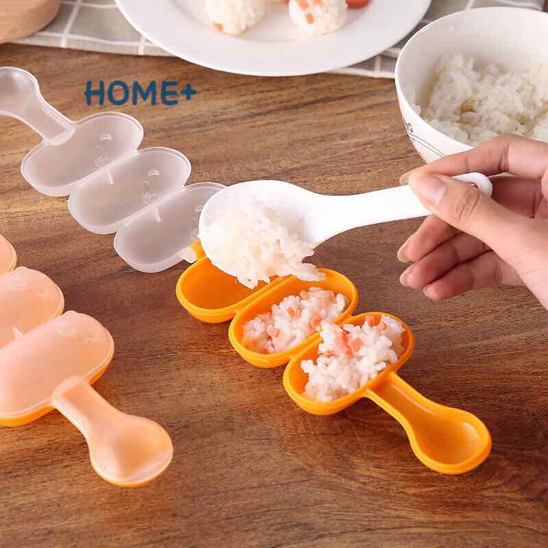 Khuôn lắc cơm cho bé ♥️♥️FREESHIP♥️♥️KÈM THÌA