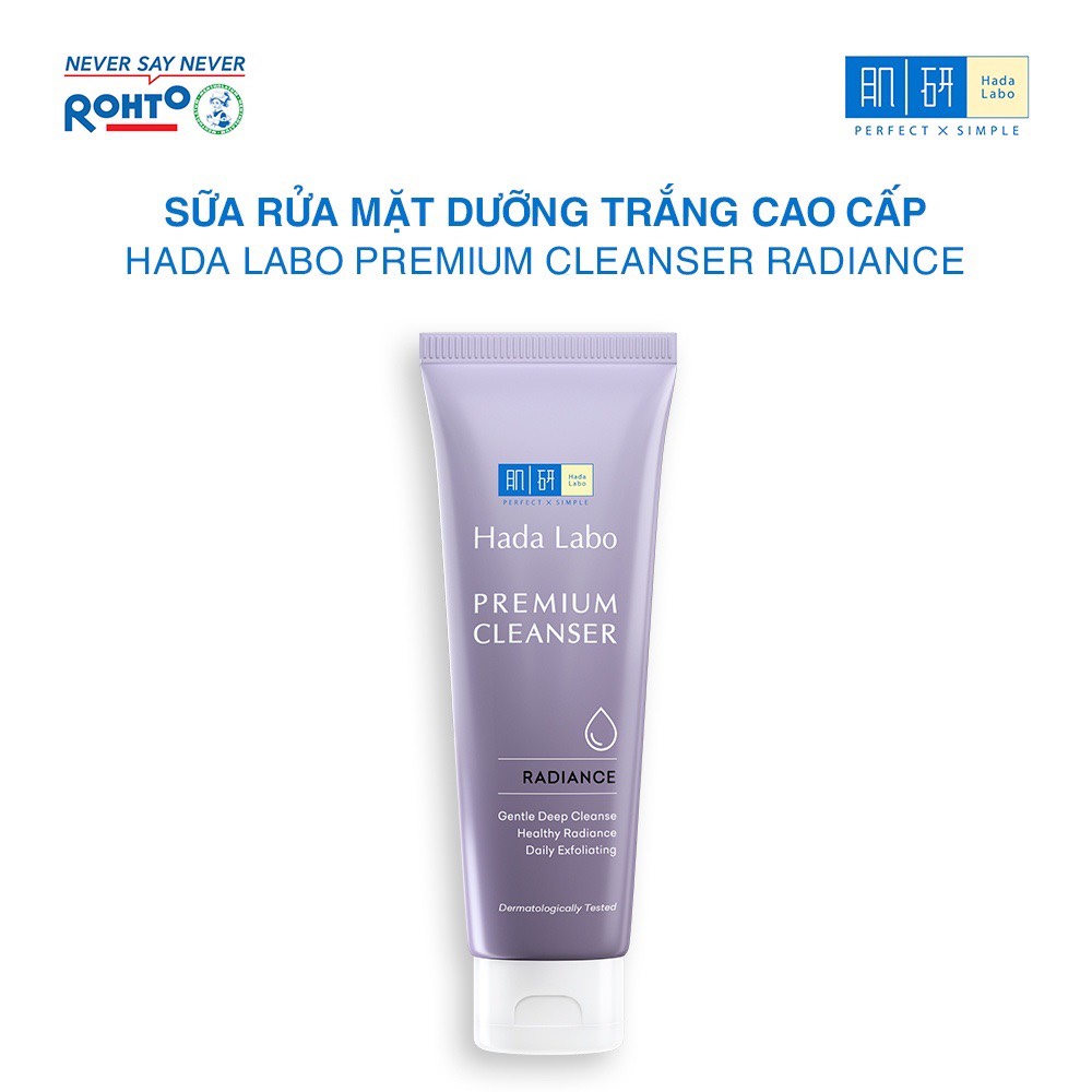 Sữa Rửa Mặt Cao Cấp Hada Labo Premium Cleanser Hydrating 100g