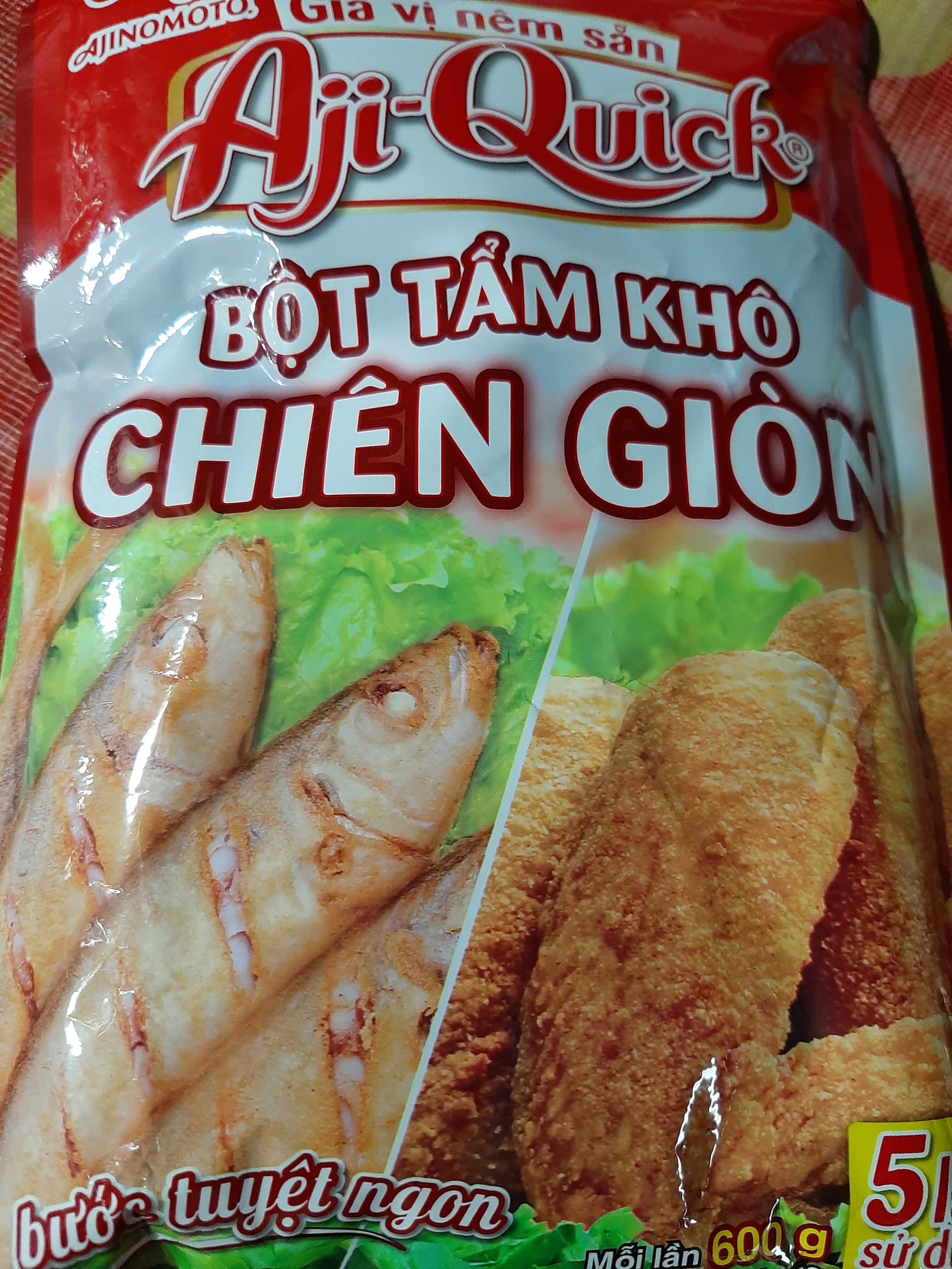 Bột Tẩm Khô Chiên Giòn Aji Quick 42g