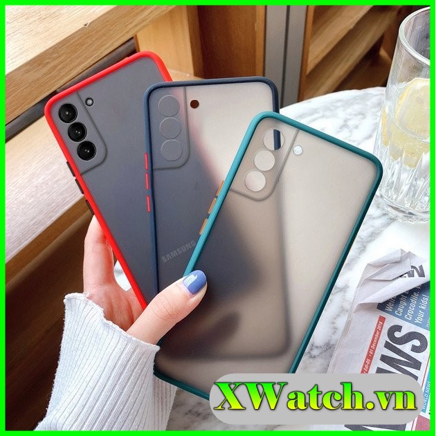 Ốp lưng cao su non samsung galaxy note 10 / note 10 plus / s21 / s21 plus / s21 ultra nhám mờ