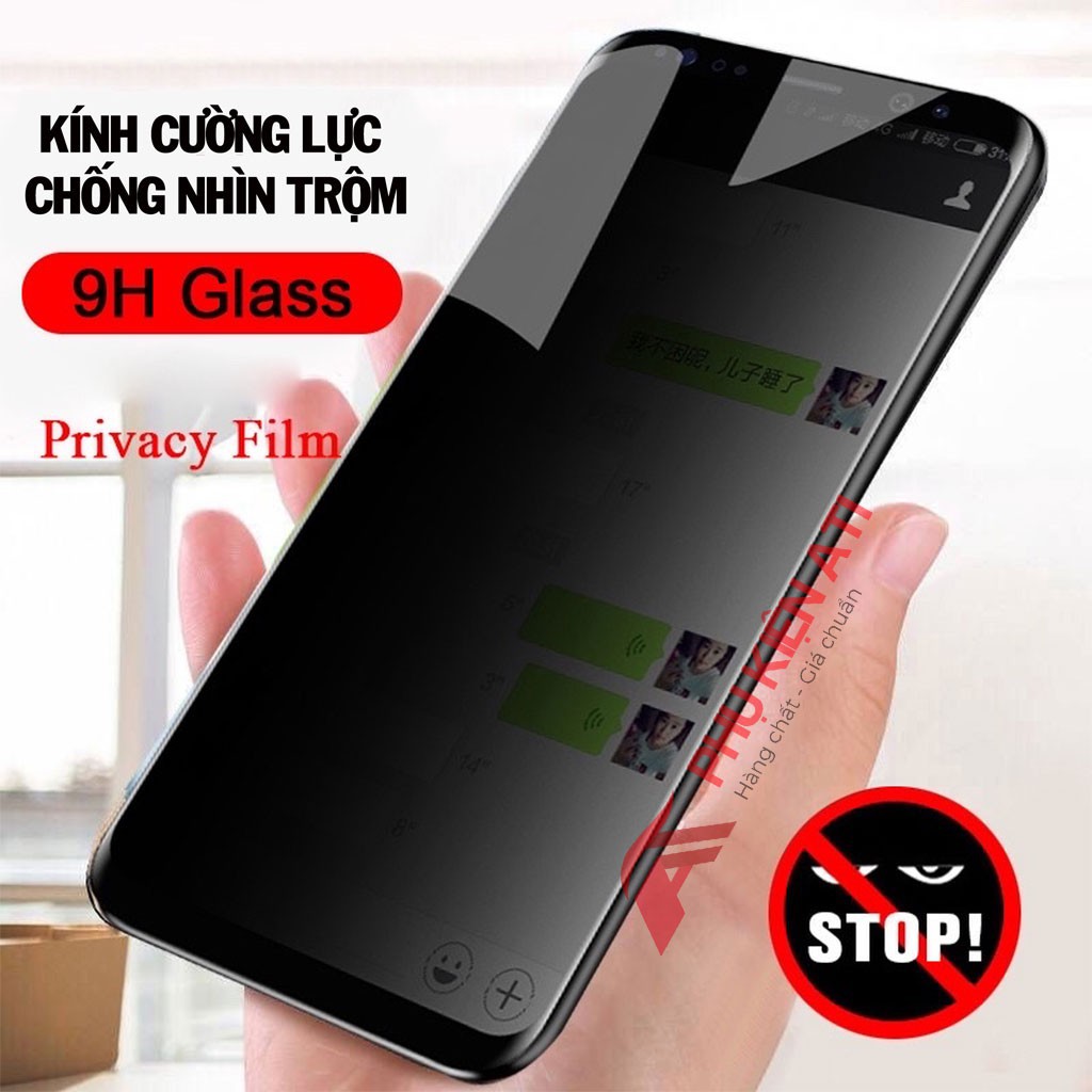 Kính cường lực chống nhìn trộm Oppo K3 Realme X độ cứng 9h bảo vệ sự riêng tư
