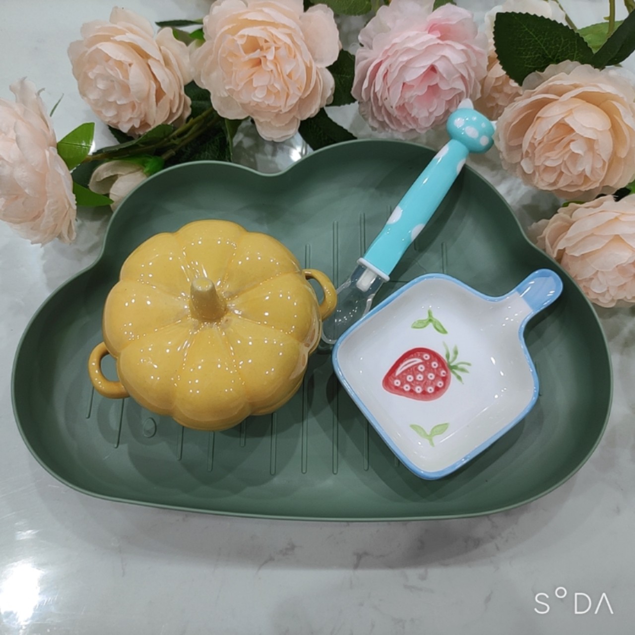 Set ăn dặm kiểu Nhật cho bé, dụng cụ ăn dặm xinh xắn