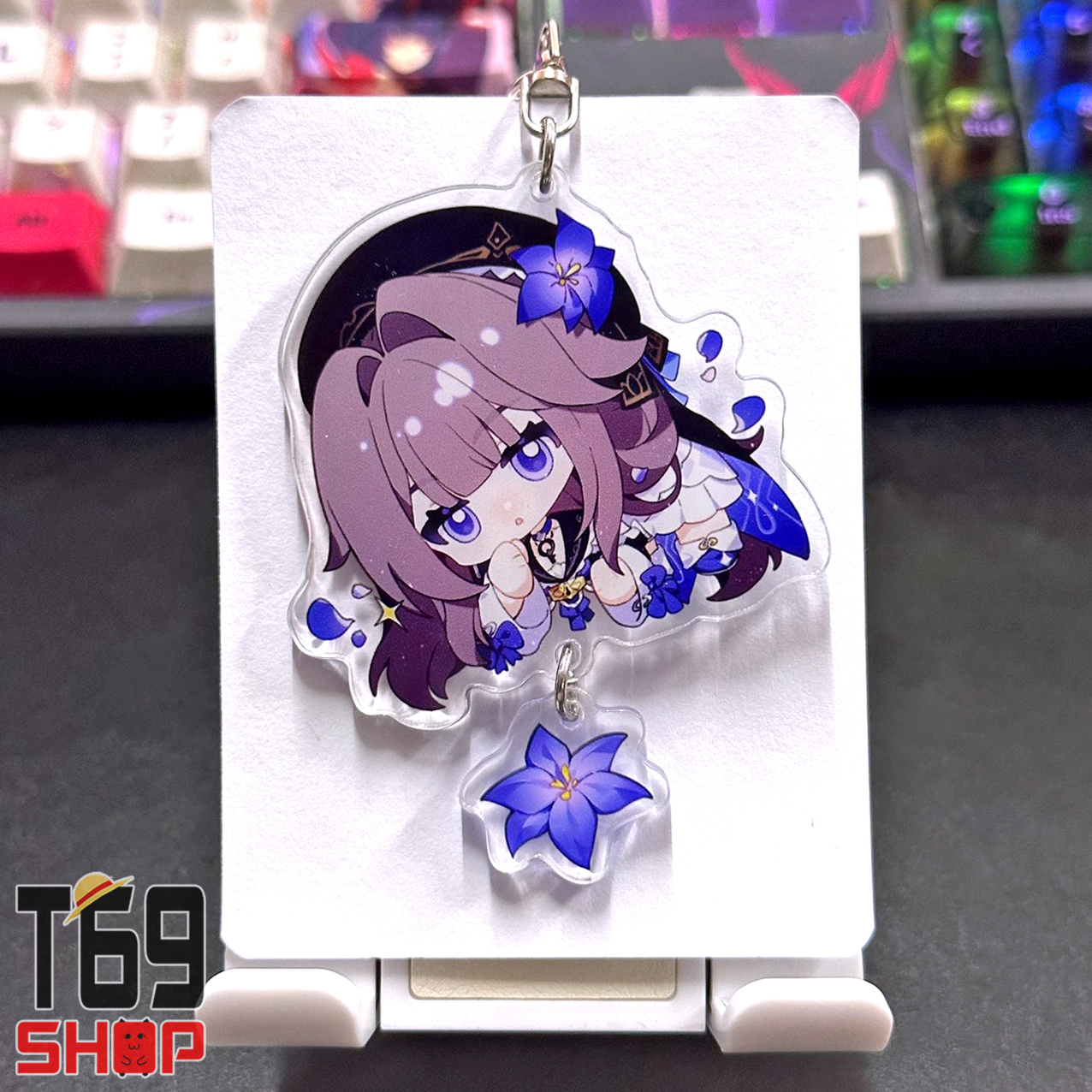 [61 mẫu] Móc khóa mica game Honkai: Star Rail - Cute ver (Loại cao cấp - Hình in ép giữa 2 mặt mica) [T69 Shop]