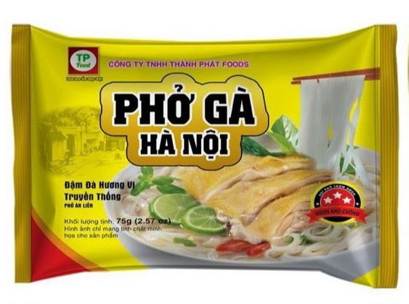 Thùng 30 gói phở Gà Hà Nội 75g