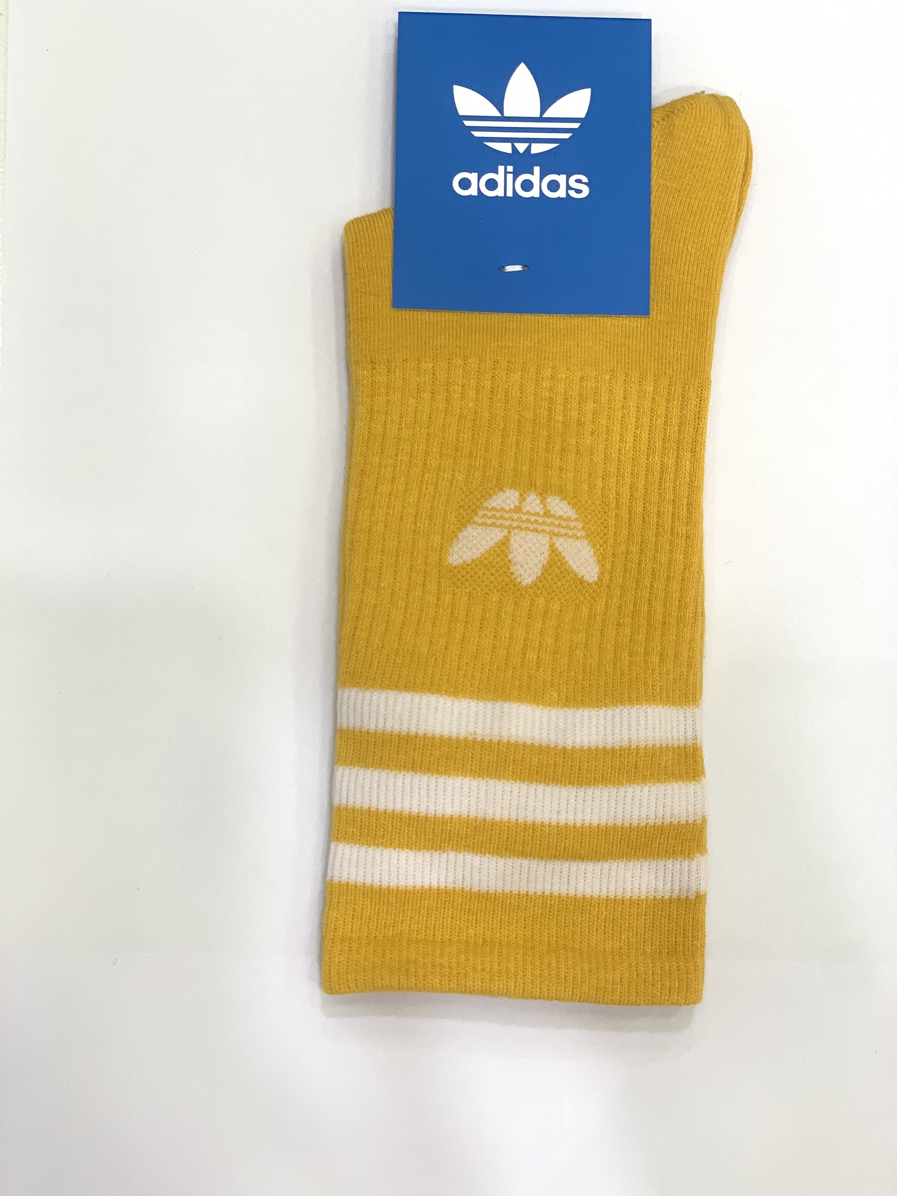 [HCM]Vớ Adidas cổ cao màu vàng