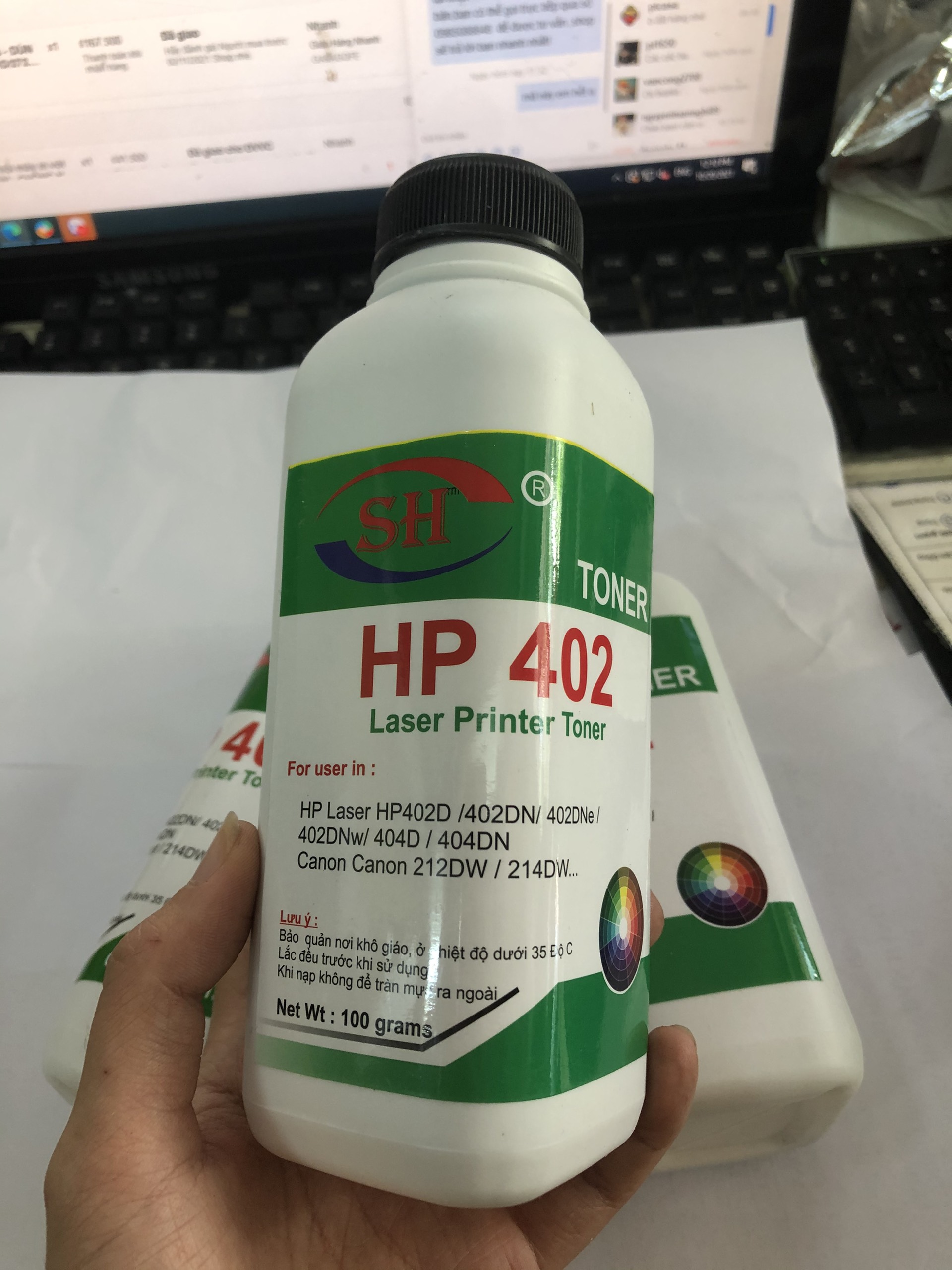 Chai mực hp 402 nạp đổ hộp 26a 76a hp laserjet pro m402dn m404dn m428dw canon 212dw 214dw 223dw 226dw - mực đổ 402