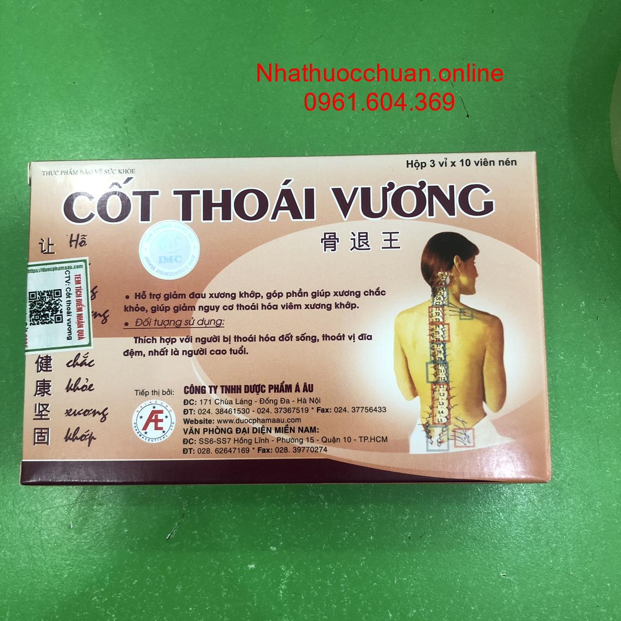 Cốt Thoái Vương Combo 5 hộp