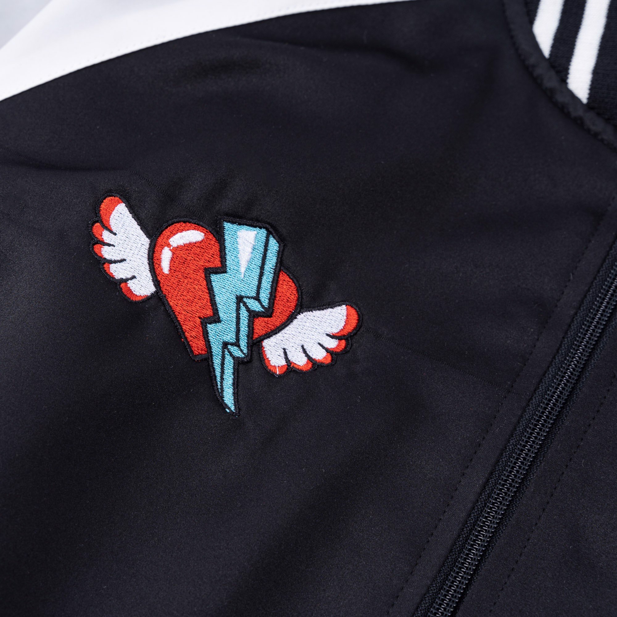 Áo Bomber Jacket BAD HABITS LIGHTSPEED LOVE full tag