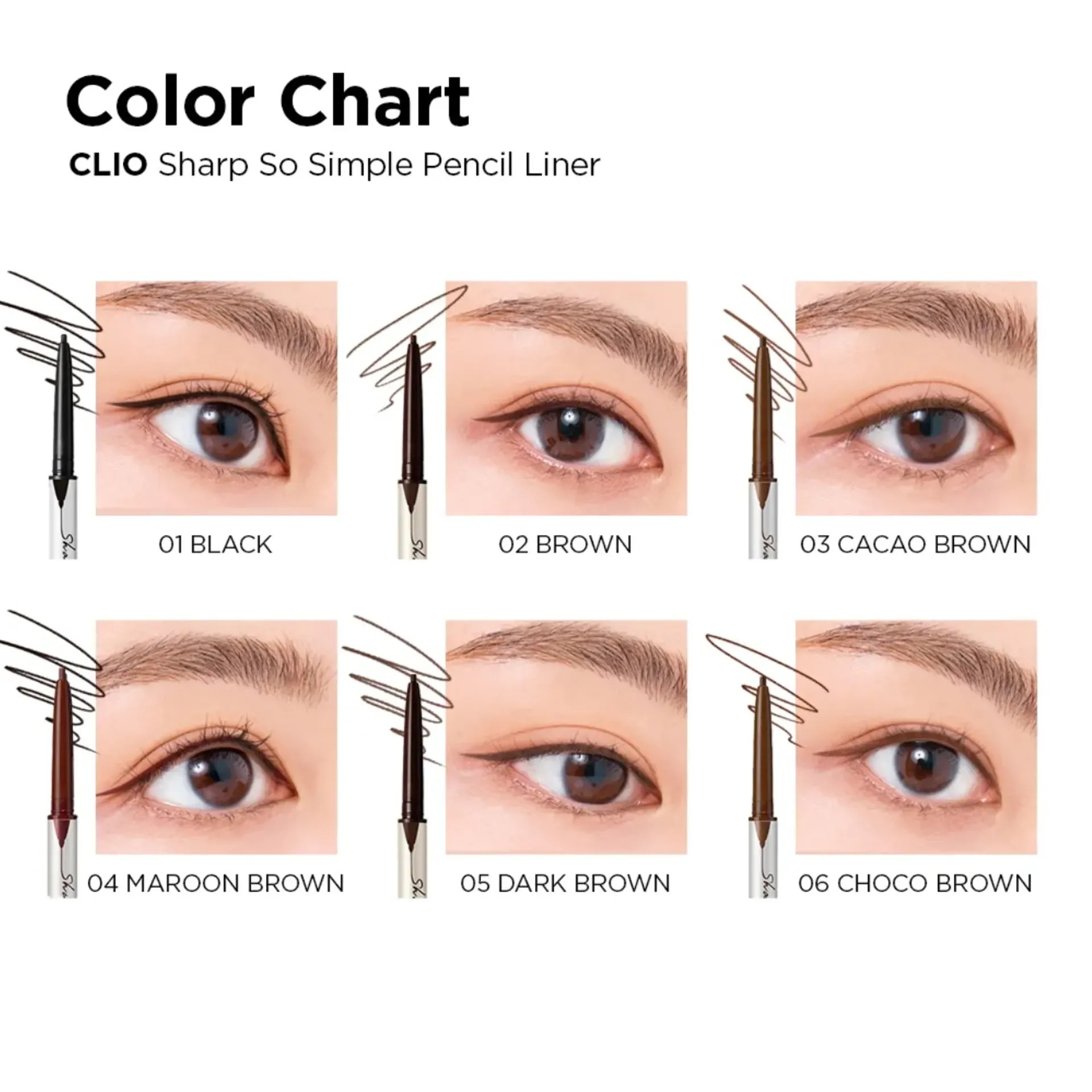 [Săn Deal]Viền Mắt Clio Sharp, So Simple Waterproof Pencil Liner 0.14g