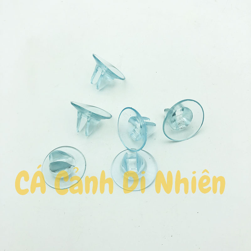 Bộ 10 chân hít CAO SU giữ kính ngăn hồ cá (hít kính 5MM)