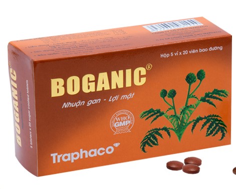 BOGANIC TRAPHACO (HỘP 5 VỈ x 20 VIÊN BAO ĐƯỜNG)