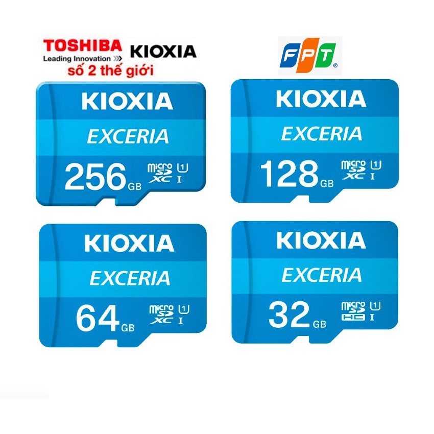 Hot Deals - Thẻ nhớ MicroSD TF KIOXIA  Toshiba  Micro SDHC 32GB 64GB 128GB