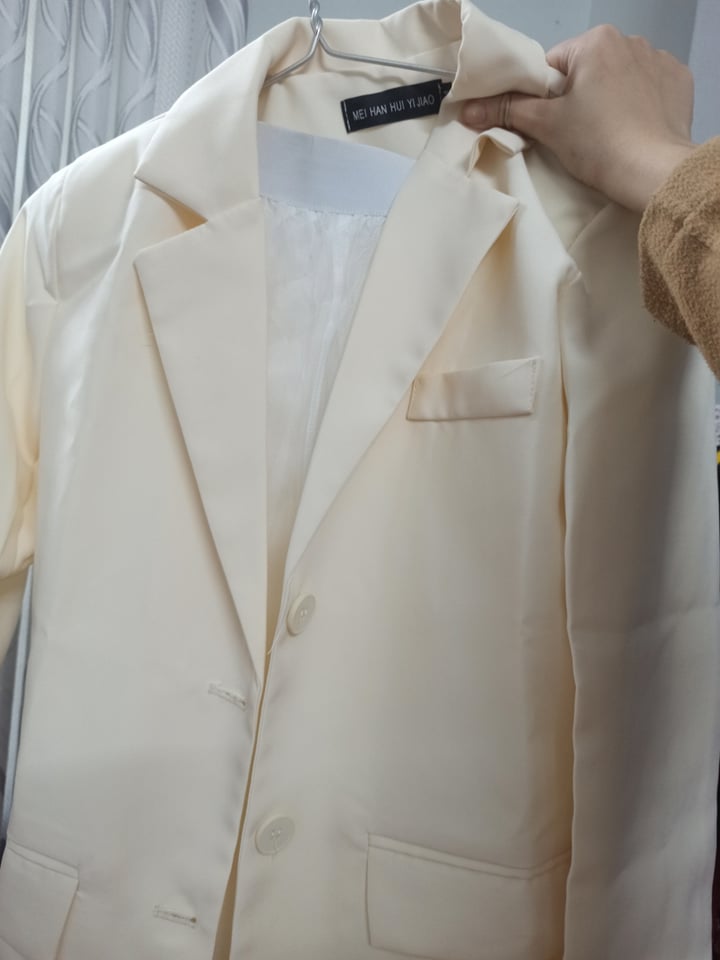 Áo vest blazer nữ 2 nút Quảng Châu