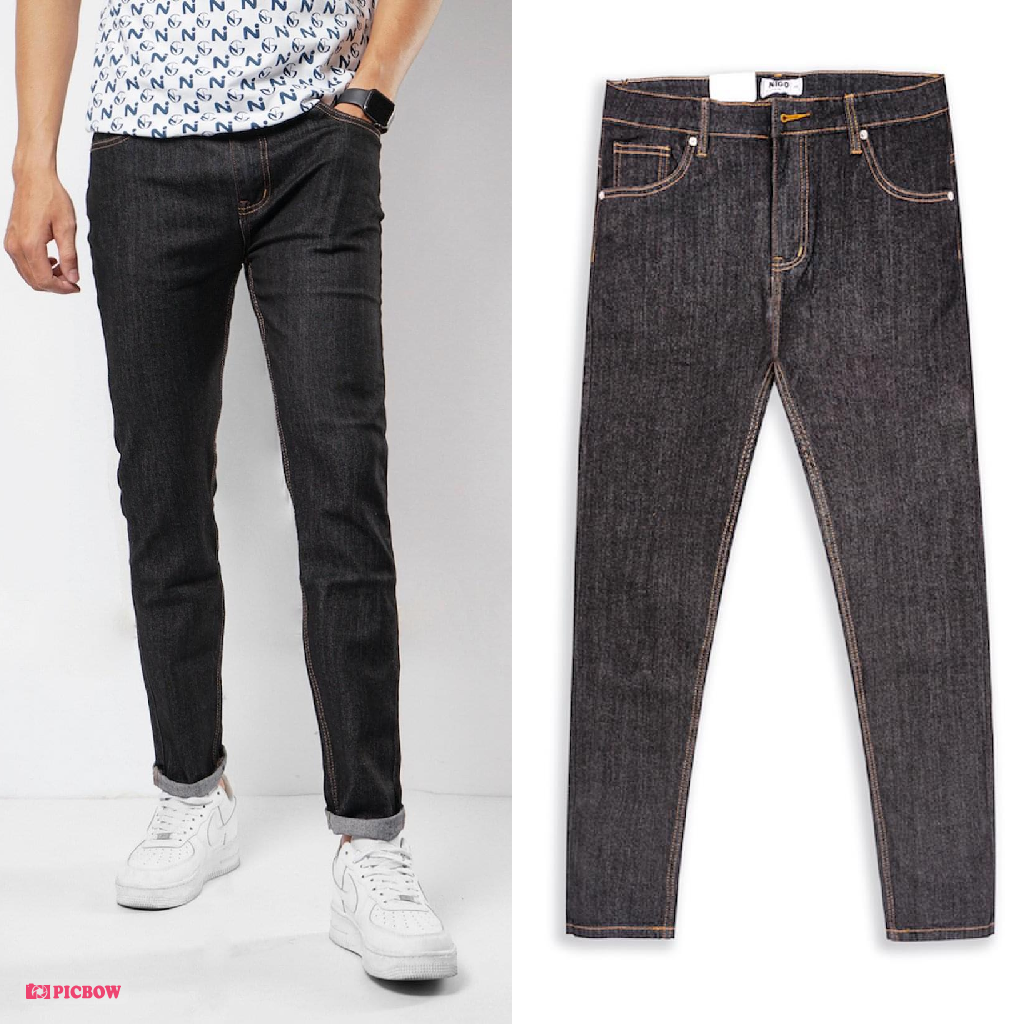 Quần jeans nam cao cấp co giãn quần Denim đẹp quần rách nam quần Dài nam Quần trung niên nam quần nam quần đen nam quần xám nam quần xanh nam công sở quần tây nam quần âu nam đẹp quần bò nam quần jeans nam big size