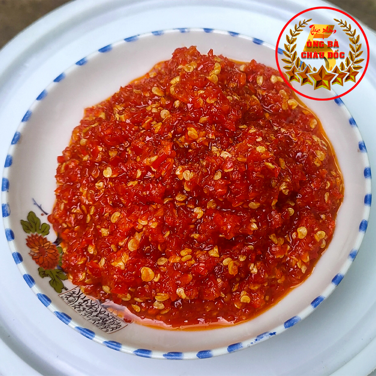 Ớt Xay Ngâm Đường Hủ 200gr