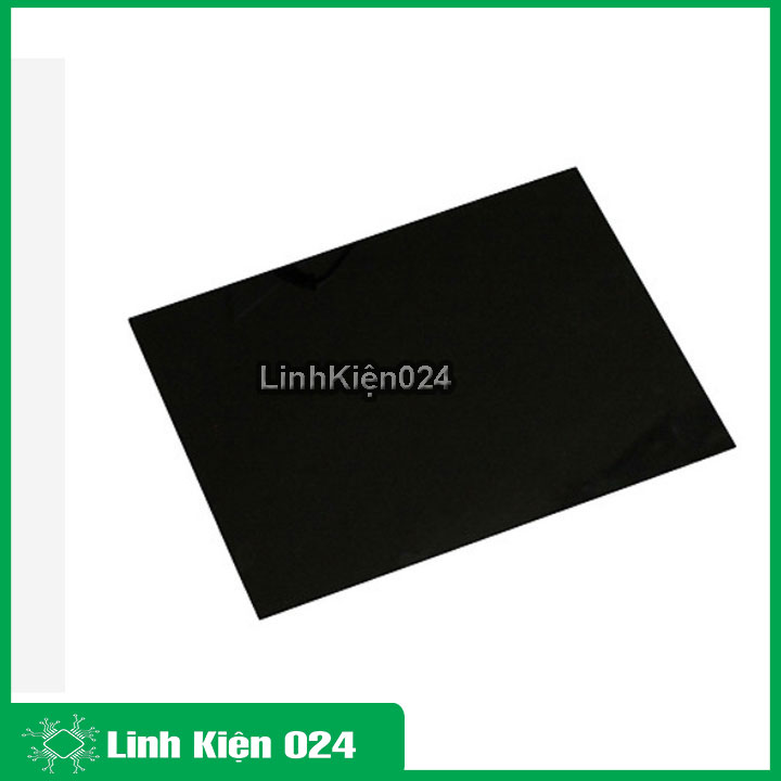 Mica Đen khổ A4 20x30cm dày 2mm làm mạch điện tử