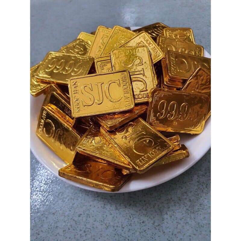 Yellow-Shaped Chocolate Pieces 9999, Sjc,