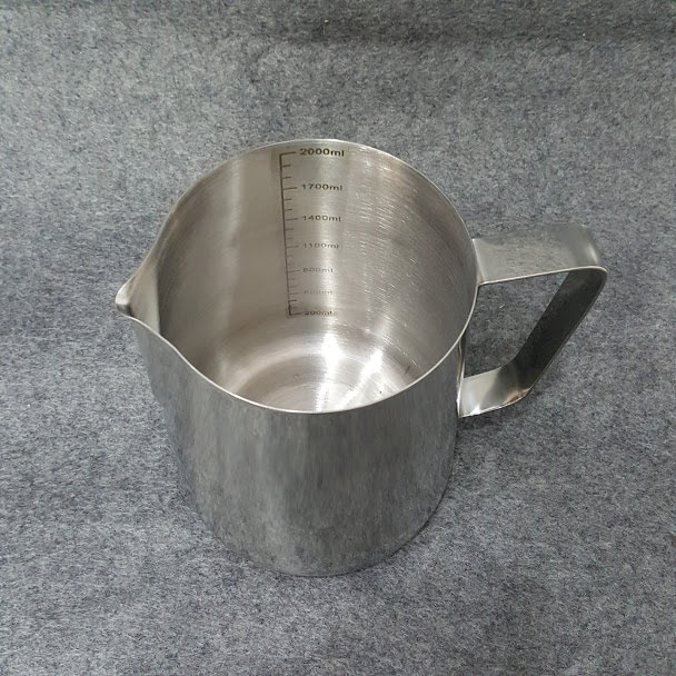 Ca inox 2 lít có vạch chia