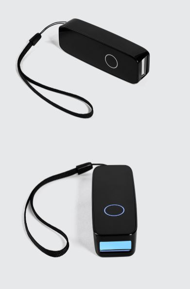 Máy Quét Mã Vạch Không Dây Kết Nối Bluetooth HM-300, Barcode Scanner for iOS, Android, Window OS