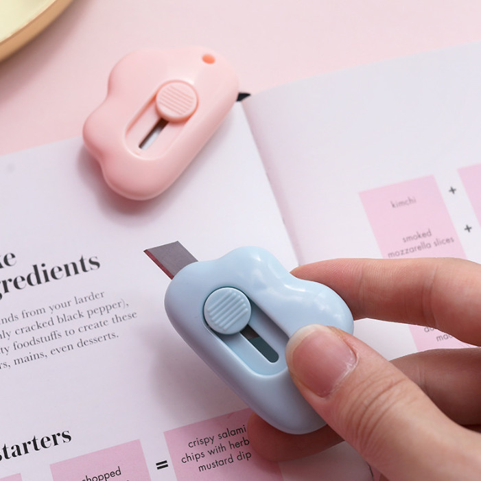 Dao rọc giấy đám mây mini dễ thương