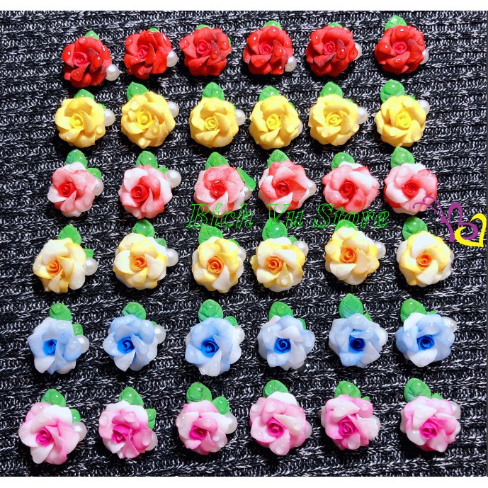 [HCM]Hoa Bột nỗi 4D Fantasy| 22K/cặp sản phẩm thiết kế tinh xảo đa dạng mẫu mã kích cỡ đảm bảo hàng như mô tả và hình ảnh