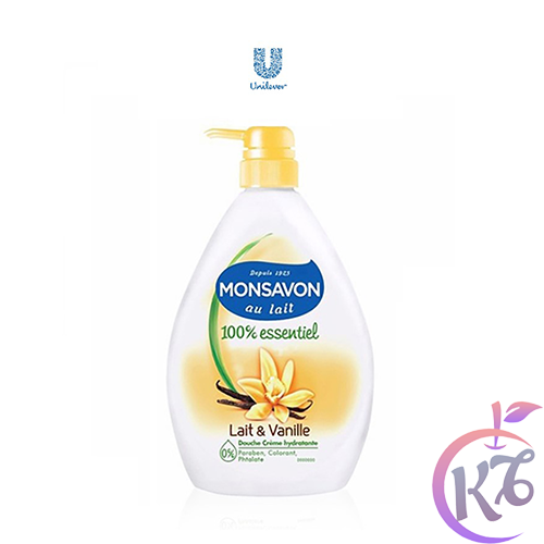 Sữa tắm dưỡng ẩm Monsavon chiết xuất sữa và hoa vani 1000ml - sua tam duong am