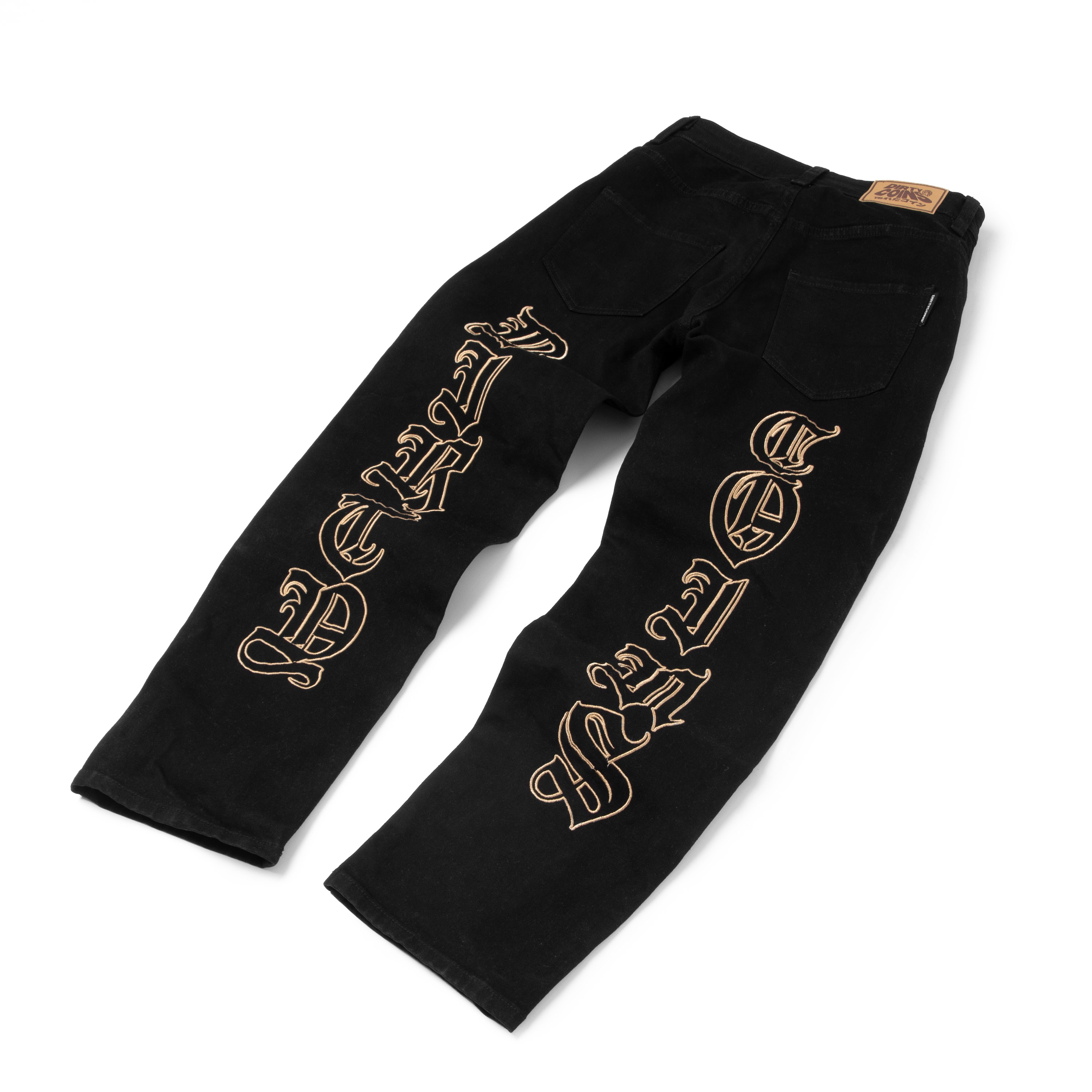 Quần DirtyCoins Gothic Jeans - Black