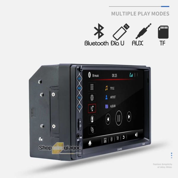 Đầu Phát Nhạc Mp5 Cảm Ứng 7 Inch HD Bluetooth N8