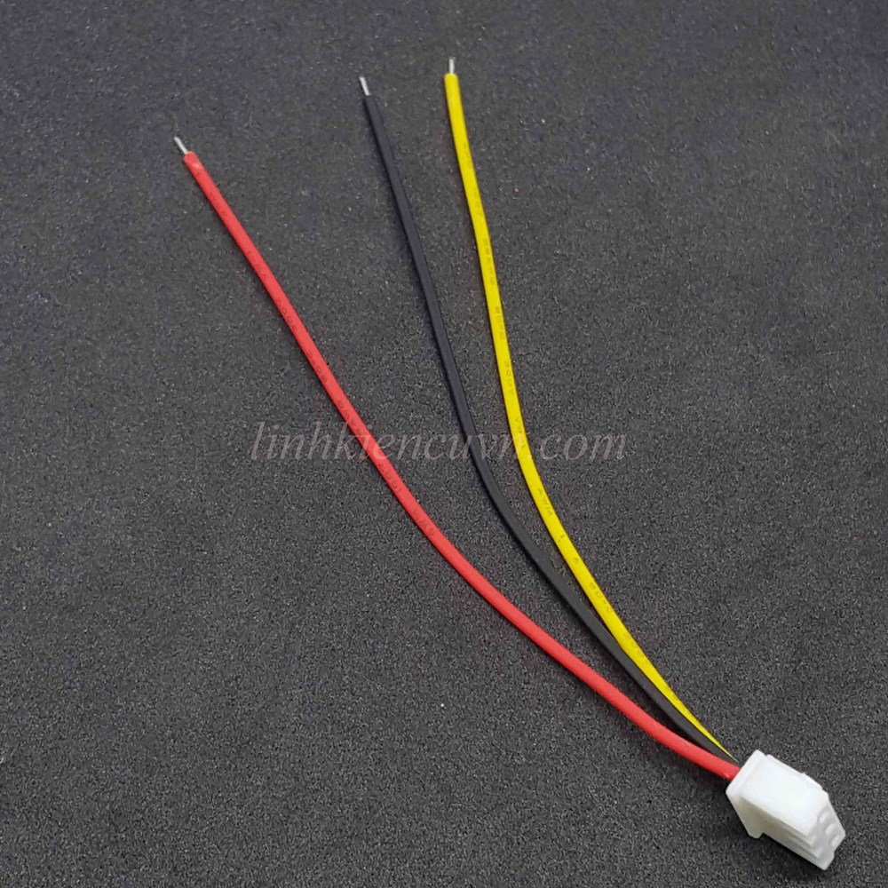 Dây cáp 3 sợi dài 10cm 1 đầu