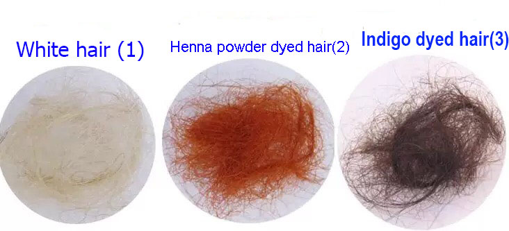 Bột nhuộm tóc indigo- lá chàm màu xanh đen 100g