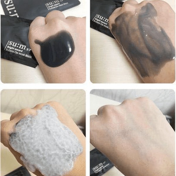 [HCM]Mặt Nạ Sủi Bọt Thải Độc Sum37 Bright Award Bubble De Mask Black 50ml