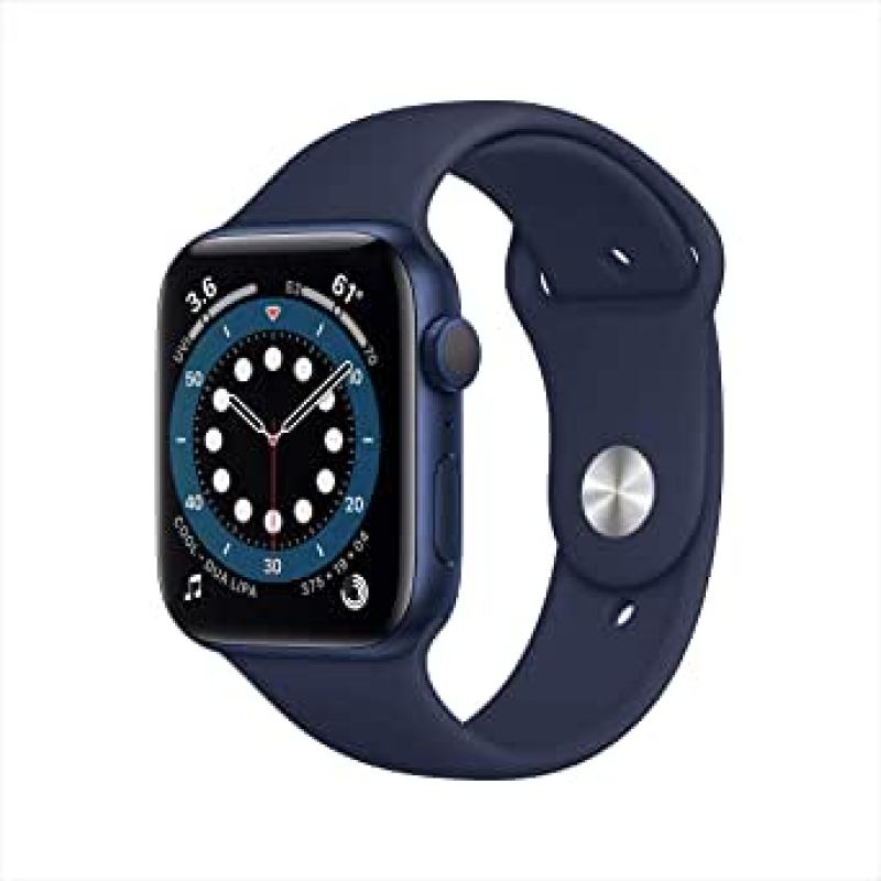 [Nhập mã EXCLUSIVE giảm 10%] [TRẢ GÓP 0%] Đồng Hồ Thông Minh New Apple Watch Series 6 GPS - Space Gray Aluminum Case with Black Sport Band