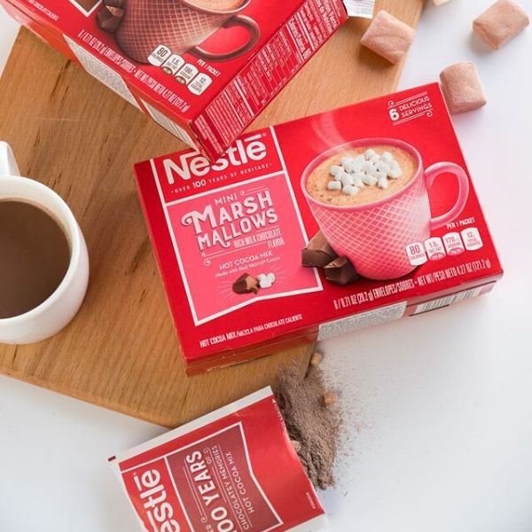 Combo 2 hộp Bột Cacao hoà tan Nestle - Cacao Nestle Rich Milk Chocolate
