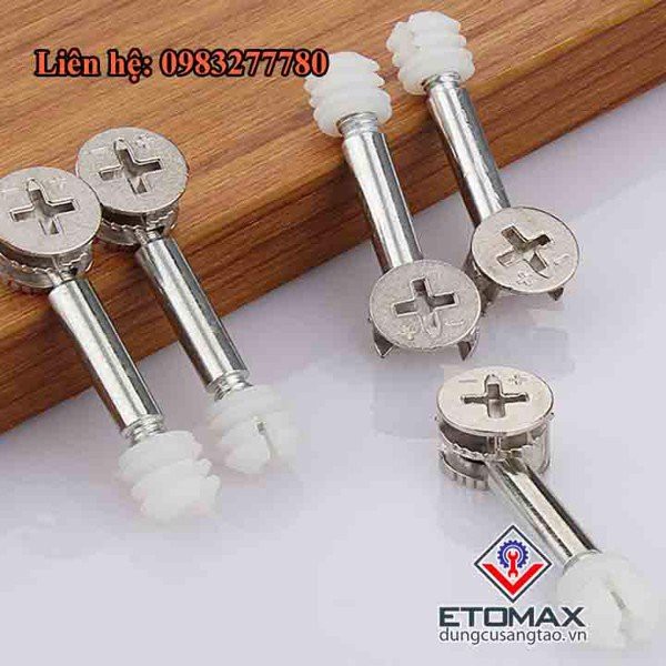 Bộ 50 chốt liên kêt ốc cam