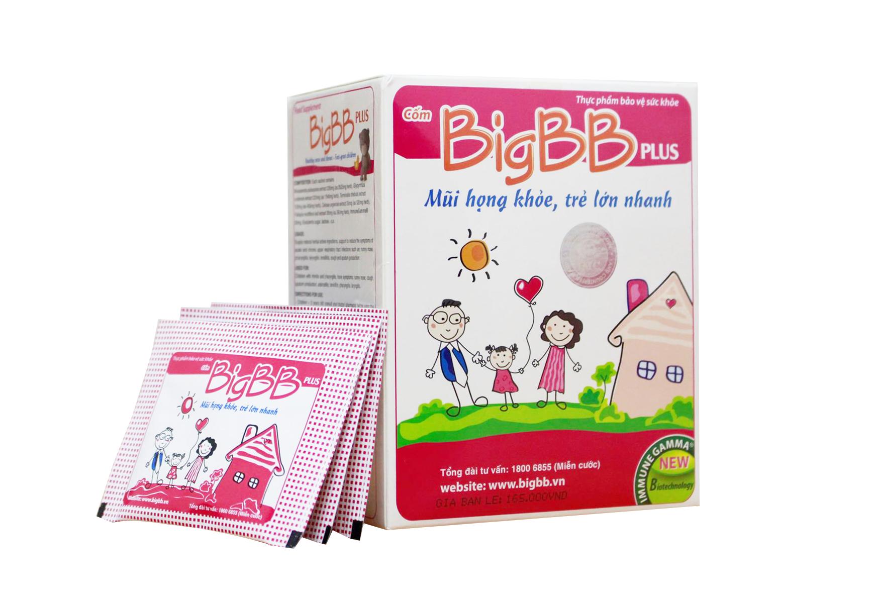 BigBB Plus - Mũi họng khỏe, trẻ lớn nhanh